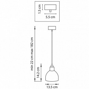 Подвесной светильник Lightstar Loft 865017 в Губкинском - gubkinskiy.mebel24.online | фото 3