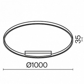 Подвесной светильник Maytoni Rim MOD058PL-L54WK в Губкинском - gubkinskiy.mebel24.online | фото 2