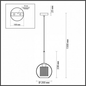 Подвесной светильник Odeon Light Clocky 4939/1 в Губкинском - gubkinskiy.mebel24.online | фото 4