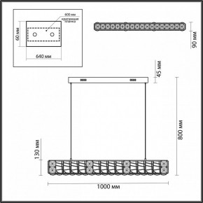 Подвесной светильник Odeon Light Version 5071/40L в Губкинском - gubkinskiy.mebel24.online | фото 5