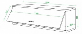 Полка книжная Домино нельсон ПК-30М в Губкинском - gubkinskiy.mebel24.online | фото 2