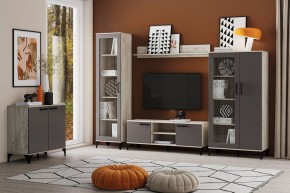 Полка НМ 013.72 "Марсель" (Дуб Крафт Серый) в Губкинском - gubkinskiy.mebel24.online | фото 2