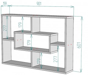Полка S40 в Губкинском - gubkinskiy.mebel24.online | фото 2