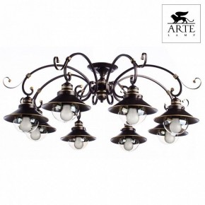 Потолочная люстра Arte Lamp Grazioso A4577PL-8CK в Губкинском - gubkinskiy.mebel24.online | фото 2