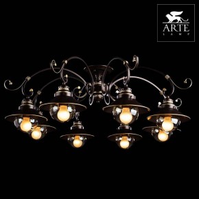 Потолочная люстра Arte Lamp Grazioso A4577PL-8CK в Губкинском - gubkinskiy.mebel24.online | фото 3