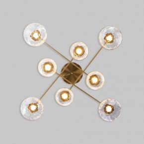 Потолочная люстра Eurosvet Ripple 50389 LED латунь в Губкинском - gubkinskiy.mebel24.online | фото 3