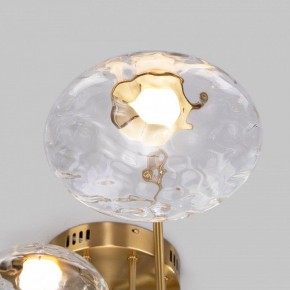 Потолочная люстра Eurosvet Ripple 50389 LED латунь в Губкинском - gubkinskiy.mebel24.online | фото 7