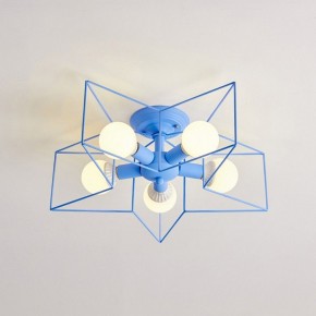 Потолочная люстра Imperiumloft Asteri Blue ASTERI01 в Губкинском - gubkinskiy.mebel24.online | фото
