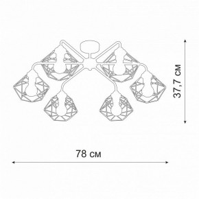 Потолочная люстра Vitaluce V42580 V42580-0/6PL в Губкинском - gubkinskiy.mebel24.online | фото 2