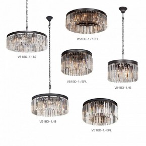 Потолочная люстра Vitaluce V5180 V5180-1/8PL в Губкинском - gubkinskiy.mebel24.online | фото 4
