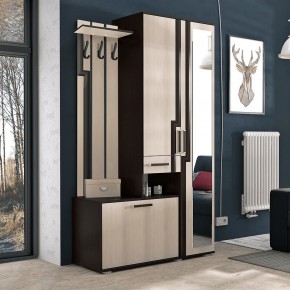 Прихожая Лира NEW (венге/лоредо) в Губкинском - gubkinskiy.mebel24.online | фото 3