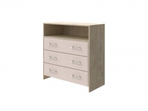 PROxSON Комод Varna (ЛДСП Бунратти+ткань Бунратти/Ultra Суфле) 90x40 в Губкинском - gubkinskiy.mebel24.online | фото