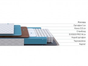 PROxSON Матрас FIRST Cocos Flat M (Ткань Синтетический жаккард) 120x200 в Губкинском - gubkinskiy.mebel24.online | фото 3