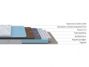 PROxSON Матрас Совенок (Cotton Little PROSON) 60x200 в Губкинском - gubkinskiy.mebel24.online | фото 2