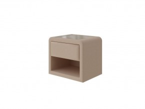 PROxSON Тумба Cube (Ткань: Рогожка Savana Camel (бежевый)) 52x41 в Губкинском - gubkinskiy.mebel24.online | фото 1