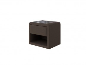 PROxSON Тумба Cube (Ткань: Рогожка Savana Chocolate (шоколад)) 52x41 в Губкинском - gubkinskiy.mebel24.online | фото 1