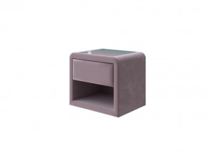 PROxSON Тумба Cube (Ткань: Велюр Shaggy Java) 52x41 в Губкинском - gubkinskiy.mebel24.online | фото 1