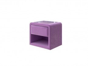 PROxSON Тумба Cube (Ткань: Велюр Shaggy Lilac) 52x41 в Губкинском - gubkinskiy.mebel24.online | фото