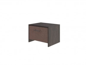 PROxSON Тумба Varna (ЛДСП+ткань Дуб Кантербери/Tesla Брауни) 51x40 в Губкинском - gubkinskiy.mebel24.online | фото