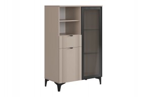 РИЧ Комод 2 со стеклом в Губкинском - gubkinskiy.mebel24.online | фото