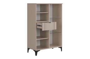 РИЧ Комод 2 со стеклом в Губкинском - gubkinskiy.mebel24.online | фото 4