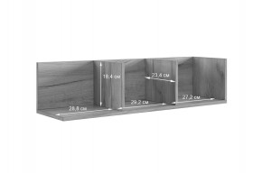 РИЧ Полка навесная 2 (кашемир) в Губкинском - gubkinskiy.mebel24.online | фото 3