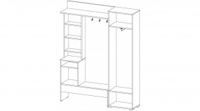 САБРИНА Прихожая в Губкинском - gubkinskiy.mebel24.online | фото 3