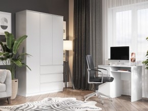 Шкаф 3-ств. с 3 ящиками "Бьянко" в Губкинском - gubkinskiy.mebel24.online | фото 4