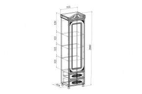 Шкаф для белья Ассоль АС-01 в Губкинском - gubkinskiy.mebel24.online | фото 5