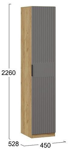Шкаф для белья Хилтон в Губкинском - gubkinskiy.mebel24.online | фото 4