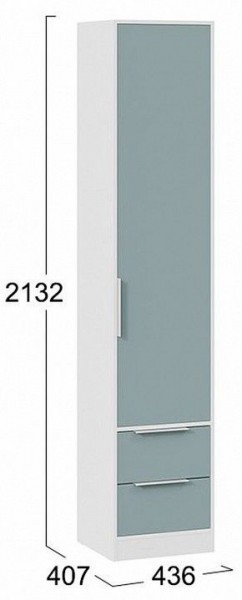 Шкаф для белья Марли в Губкинском - gubkinskiy.mebel24.online | фото 5