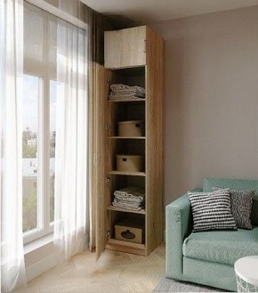 Шкаф для белья Село в Губкинском - gubkinskiy.mebel24.online | фото 2