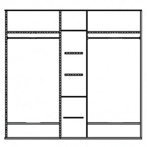 Шкаф для одежды Лика (ММ-137-01/05Б) в Губкинском - gubkinskiy.mebel24.online | фото 4