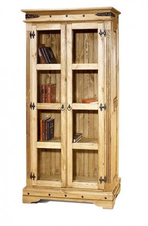 Шкаф книжный "Викинг 03" массив в Губкинском - gubkinskiy.mebel24.online | фото