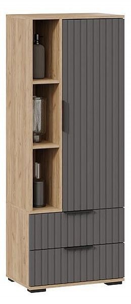 Шкаф комбинированный Хилтон в Губкинском - gubkinskiy.mebel24.online | фото