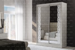 Шкаф-купе Флоренция 1,5 с 2 зеркалами в Губкинском - gubkinskiy.mebel24.online | фото 1
