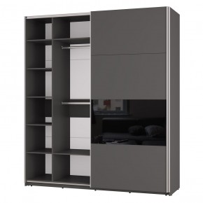 Шкаф-купе Харви ШКК-10 (графит) в Губкинском - gubkinskiy.mebel24.online | фото 2