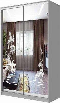 Шкаф-купе ХИТ 24-12-66 ЦАПЛИ в Губкинском - gubkinskiy.mebel24.online | фото