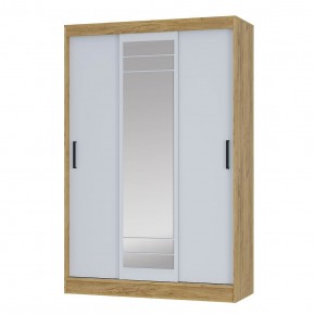Шкаф-купе Тео ШКК-02 (крафт/белый) в Губкинском - gubkinskiy.mebel24.online | фото 2