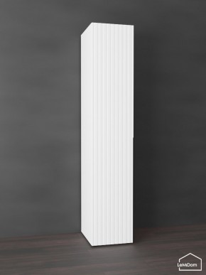 Шкаф Linnea MHR-1-2 2050х400х510 (Белый-М 11.1.1) в Губкинском - gubkinskiy.mebel24.online | фото 5