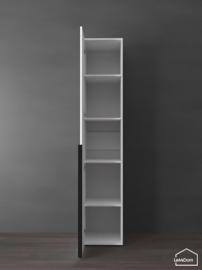 Шкаф Linnea MHR-1-2 2050х400х510 (Белый-М 11.1.2) в Губкинском - gubkinskiy.mebel24.online | фото 4