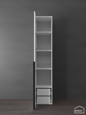 Шкаф Linnea MHR-1-3 2050х400х510 (Белый-М 11.1.2) в Губкинском - gubkinskiy.mebel24.online | фото 7