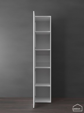 Шкаф Linnea MHR-1PO-2 2050х400х510 (Белый-М 11.1.1) в Губкинском - gubkinskiy.mebel24.online | фото 4