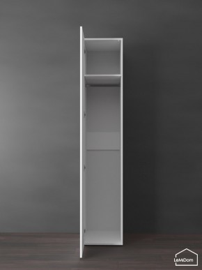 Шкаф Linnea MHR-1PO 2050х400х510 (Белый-М 11.1.1) в Губкинском - gubkinskiy.mebel24.online | фото 5