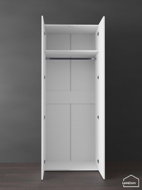 Шкаф Linnea MHR-2PO 2050х800х510 (Белый-М 11.1.1) в Губкинском - gubkinskiy.mebel24.online | фото 4