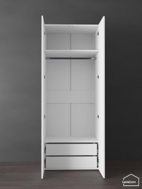Шкаф Linnea MHR-2PO-3 2050х800х510 (Белый-М 11.1.2) в Губкинском - gubkinskiy.mebel24.online | фото 4
