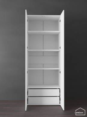 Шкаф Linnea MHR-2PO-4 2050х800х510 (Белый-М 11.1.2) в Губкинском - gubkinskiy.mebel24.online | фото 5