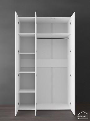 Шкаф Linnea MHR-3PO-1 2050х1200х510 (Белый-М 11.1.2) в Губкинском - gubkinskiy.mebel24.online | фото 5