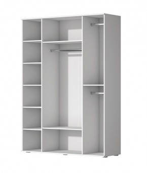 Шкаф Норден 1600 (Белый текстурный) в Губкинском - gubkinskiy.mebel24.online | фото 2