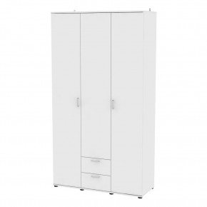 Шкаф Ольга H54 (Белый) в Губкинском - gubkinskiy.mebel24.online | фото